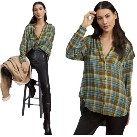 Pilcro Relaxed Shirt - Picture 1 of 3